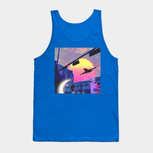 v a p o r w a v e  l a n d i n g Tank Top